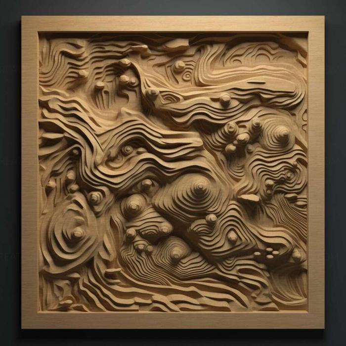 نموذج ثلاثي الأبعاد لآلة CNC 3D Art 